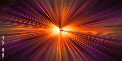 Esplosione di luce infinita photo