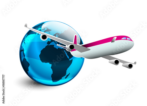 aereo, vacanze, vacanza, volare