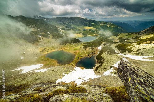 Romanian glacial lakes photo