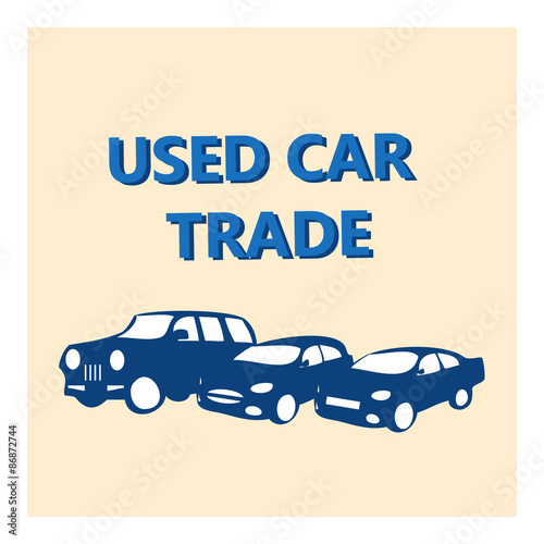 vector illustration design banner for automobile business
