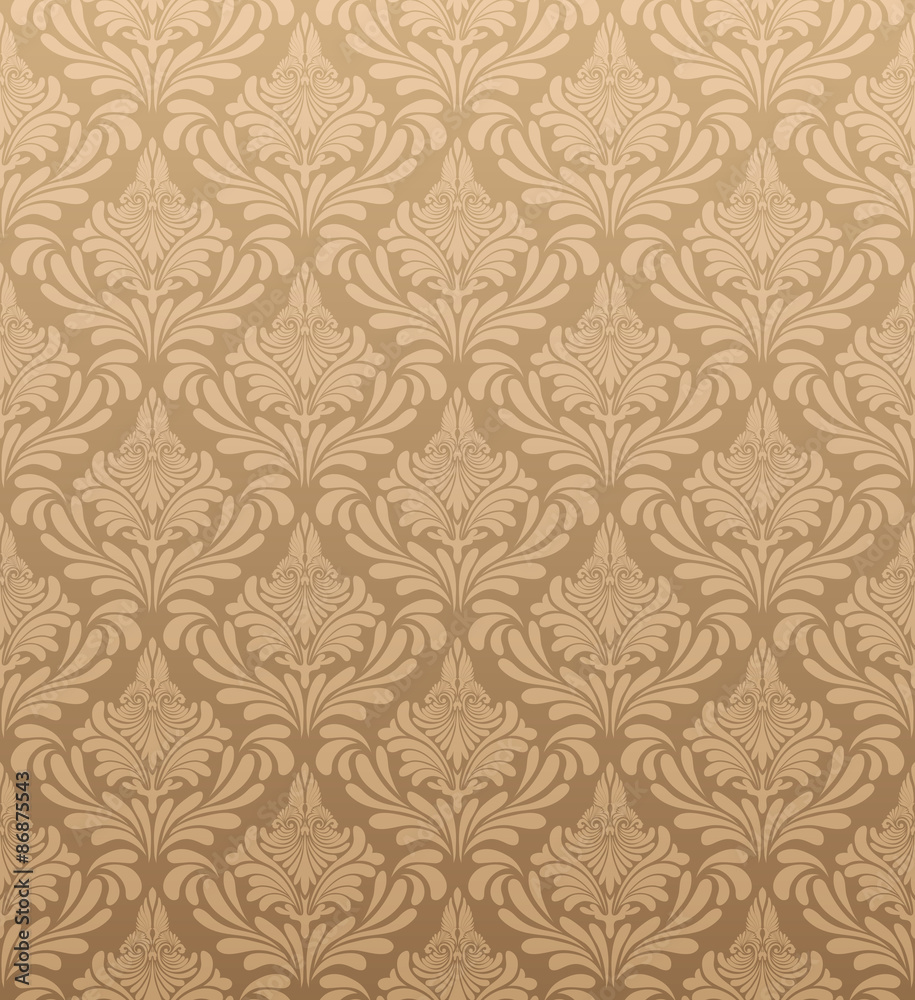 Damask seamless vector pattern Damask seamless vector pattern