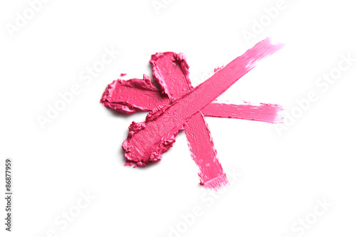 Lipstick smear