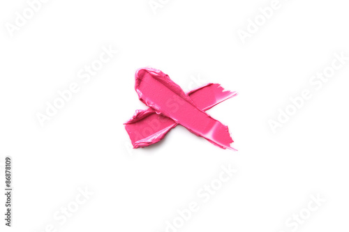 Lipstick smear
