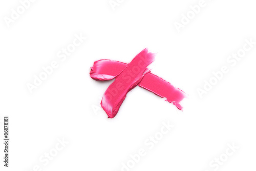 Lipstick smear