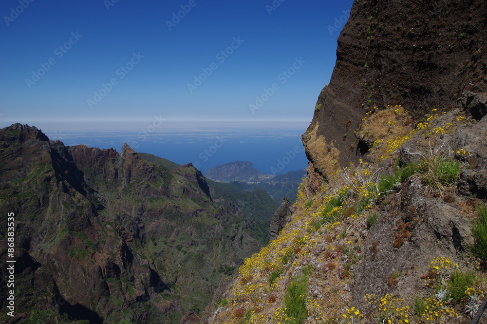 Bergpanorama Madeira