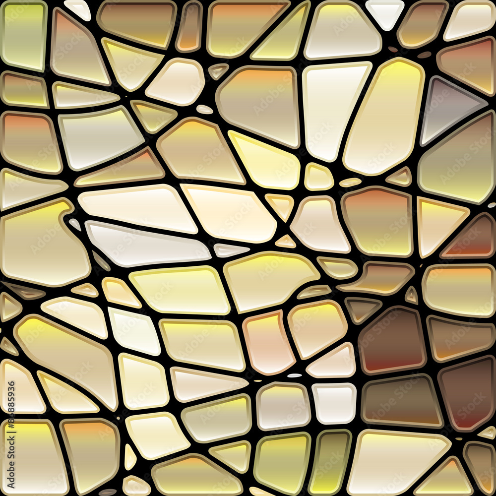 abstract stained-glass mosaic background