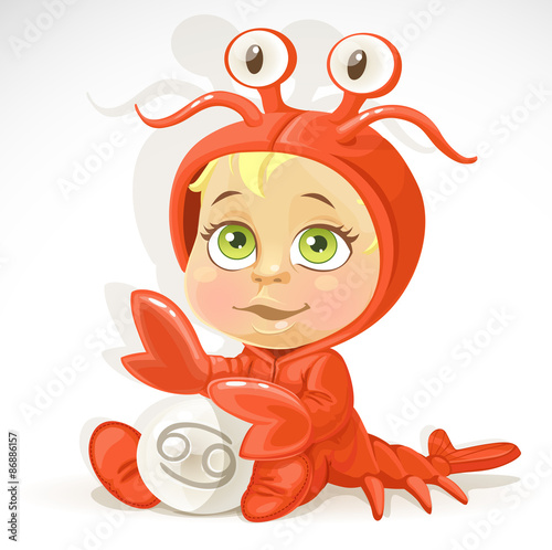 Baby zodiac - sign Cancer