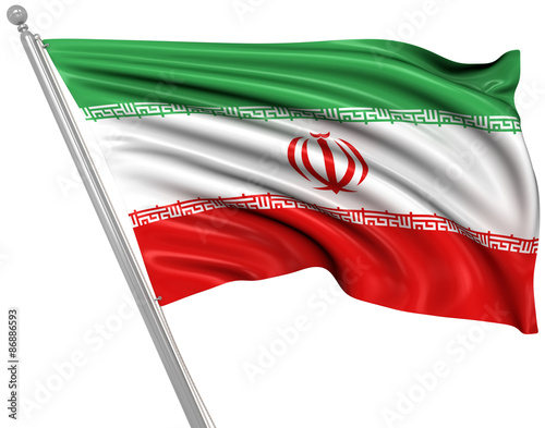 Flag of Iran photo