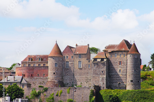 View on castle Dieppe photo