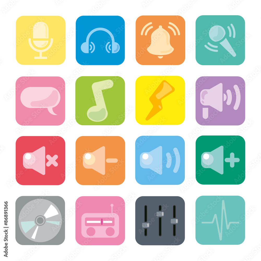 Sound Icon Set Sound Icon Set
