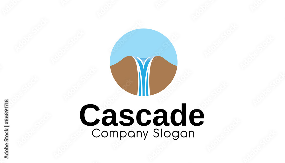 Cascade Logo template Cascade Logo template
