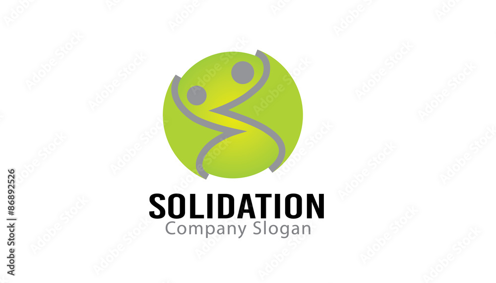 solidation logo template solidation logo template