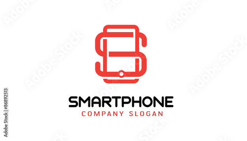 Smart Phone Logo template