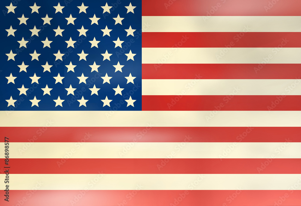 Fototapeta premium United States Flag Background