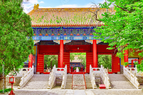 Temple of Confucius at Beijing is the second largest Confucian T photo