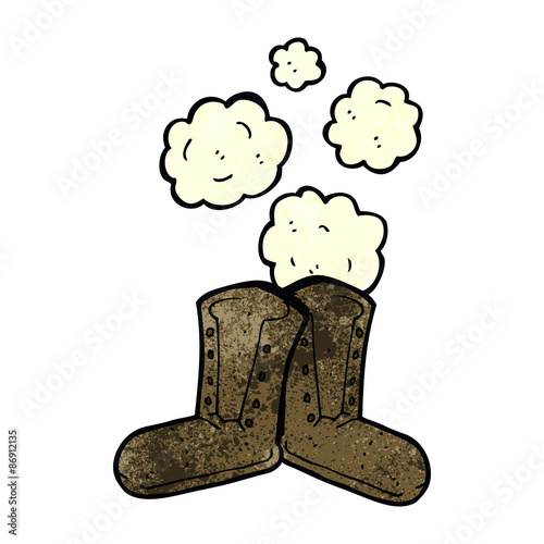 old boots cartoon