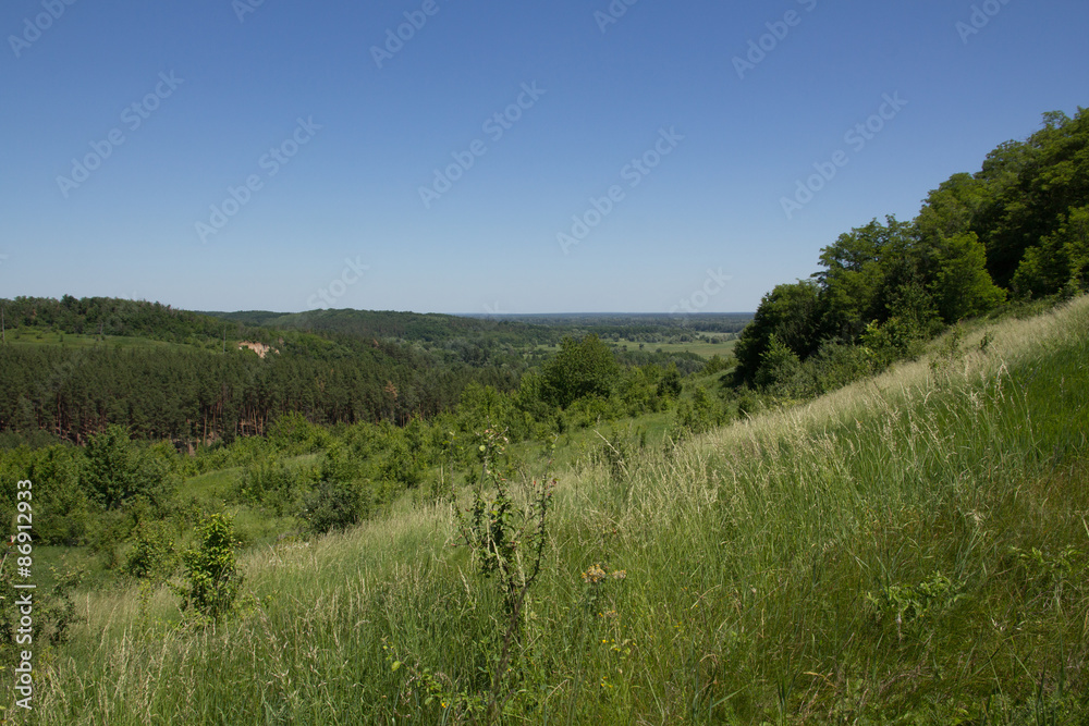Fototapeta premium slope of the mountain