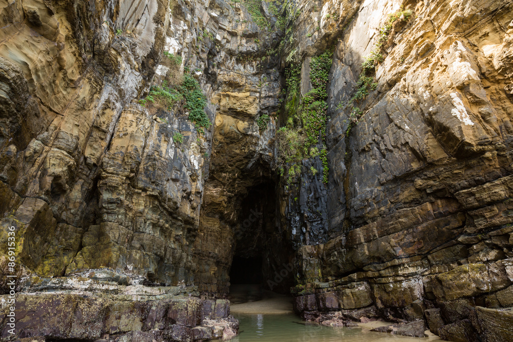 Cathedral Caves, Catlins, South Island,New Zealand Cathedral Caves, Catlins, South Island,New Zealand