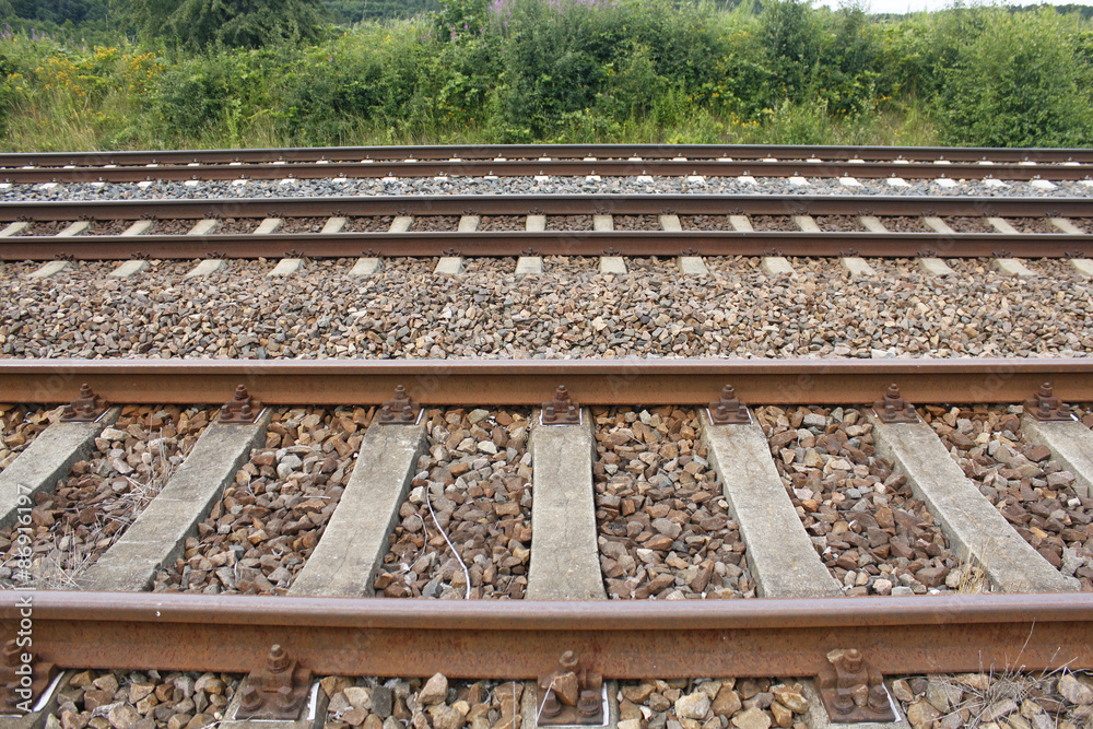 rail railroad gleis schiene rail railroad gleis schiene