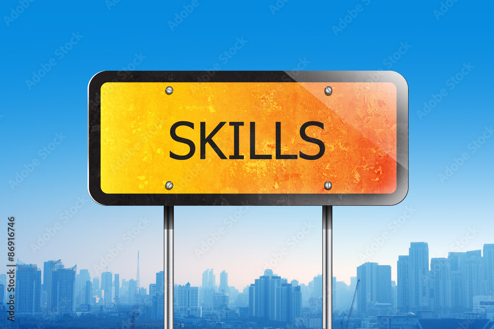 skills on traffic sign