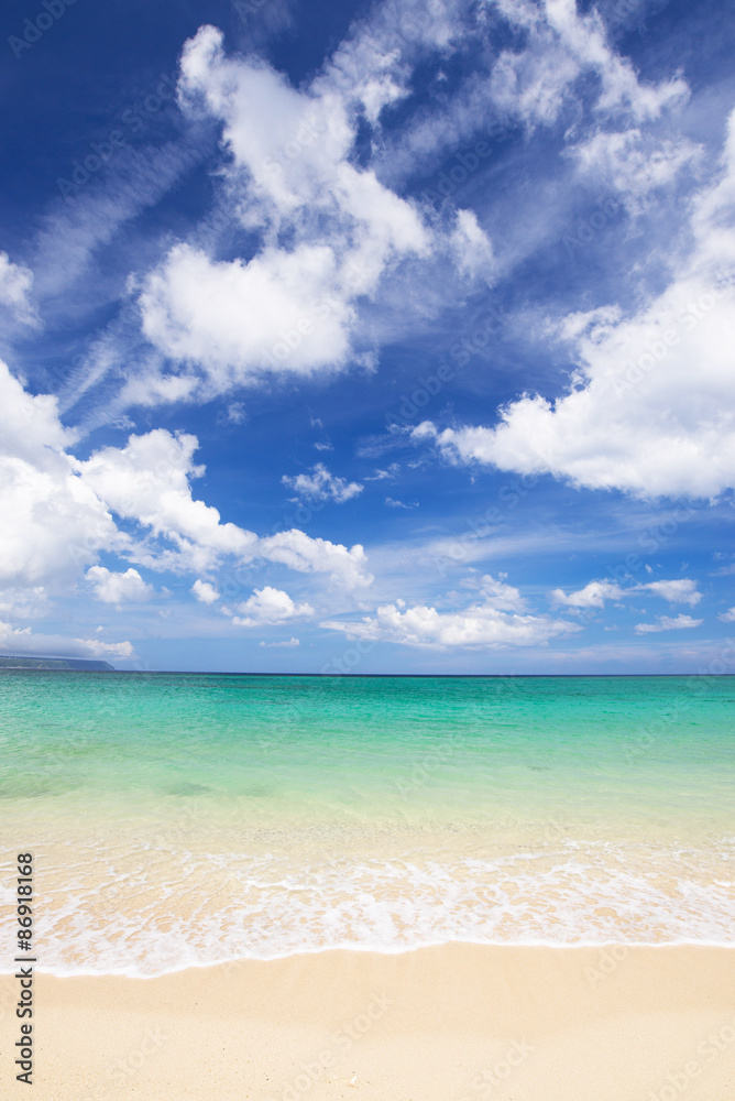 沖縄のビーチ・東村・ウッパマビーチ
