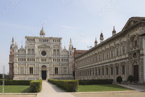 Certosa di Pavia da visitare per Turismo in Lombardia Italia