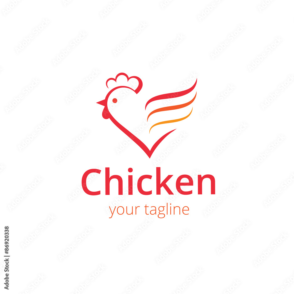 Chicken logo Chicken logo