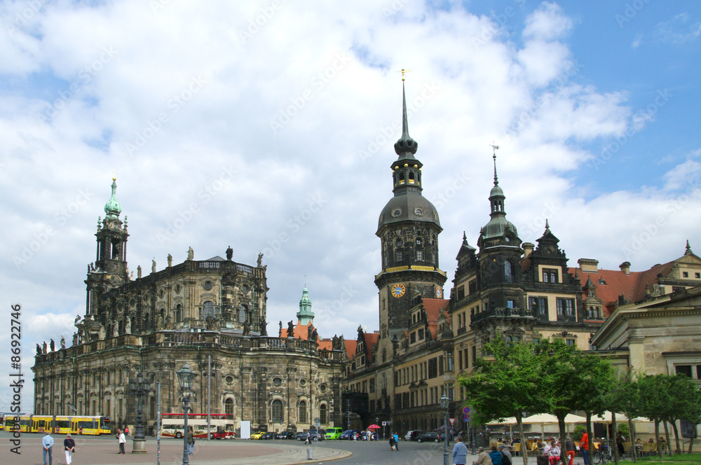 Fototapeta premium Dresden Castle, also called the Royal Palace