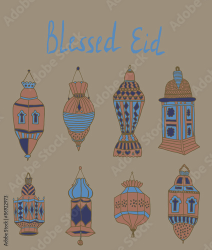 doodles of mosques