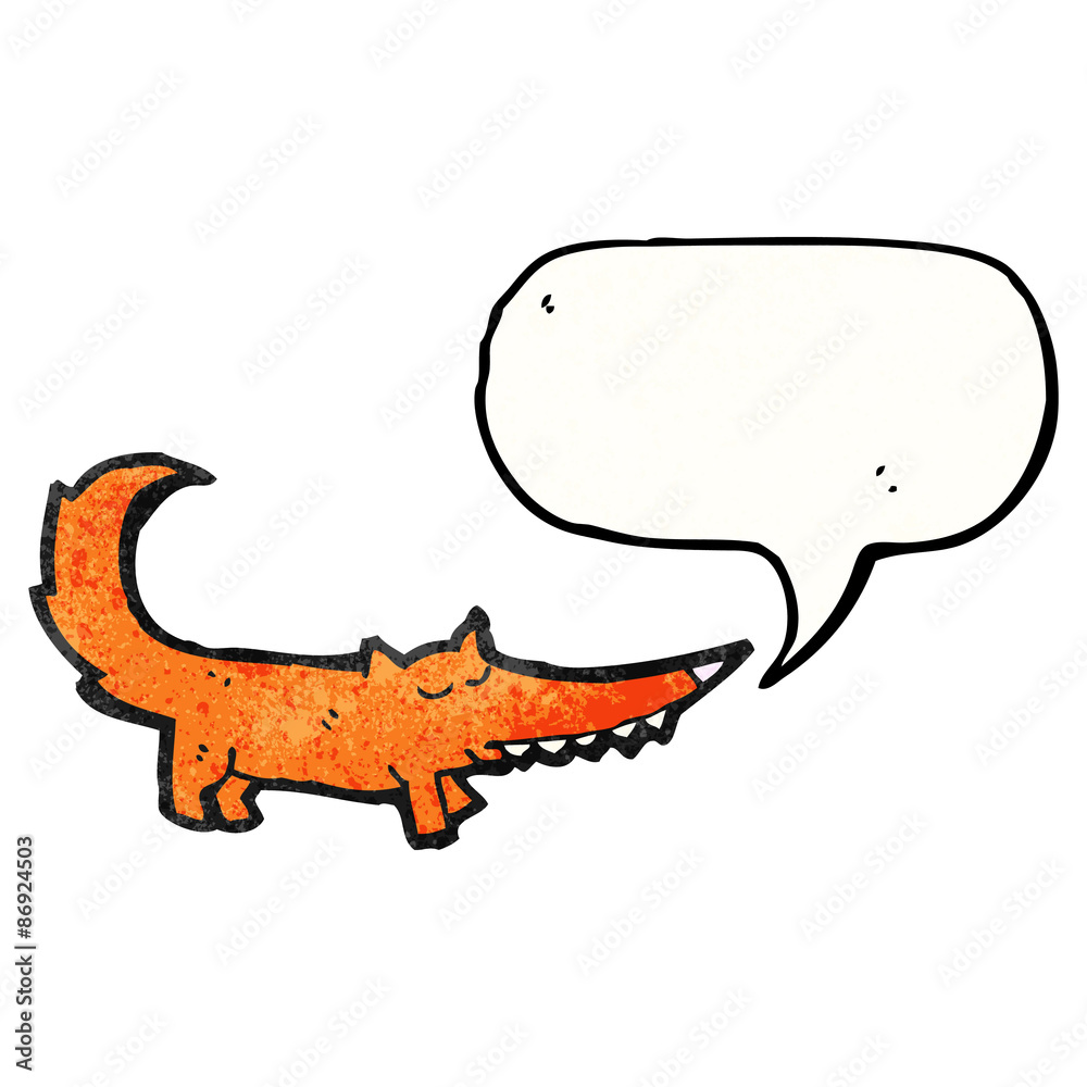 cartoon fox (raster version) cartoon fox (raster version)