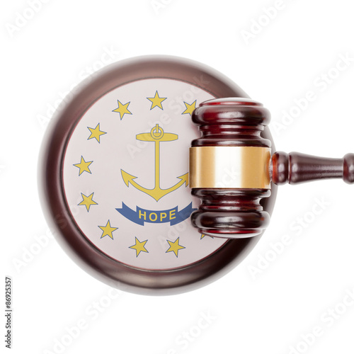USA legal system conceptual series - Rhode Island
