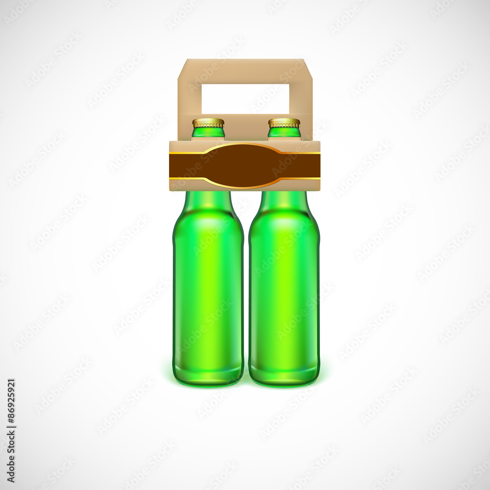 Obraz premium Packaging of beer