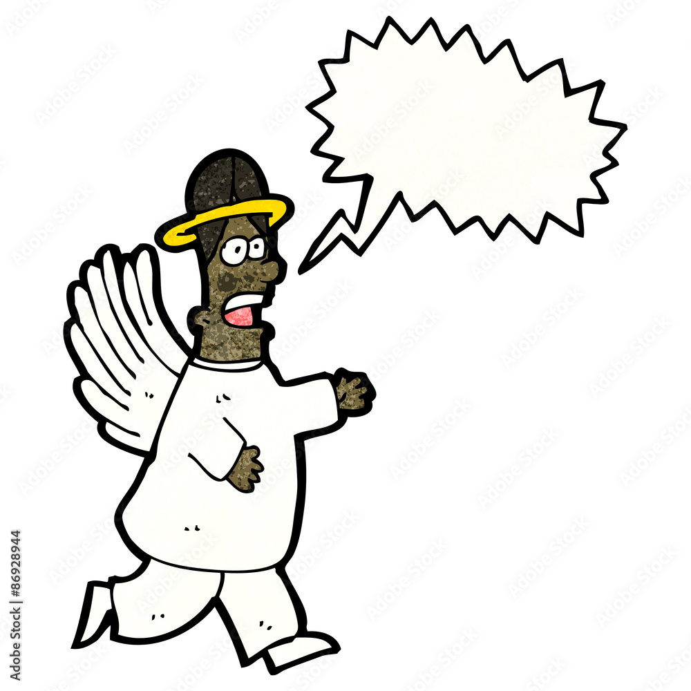 cartoon angel