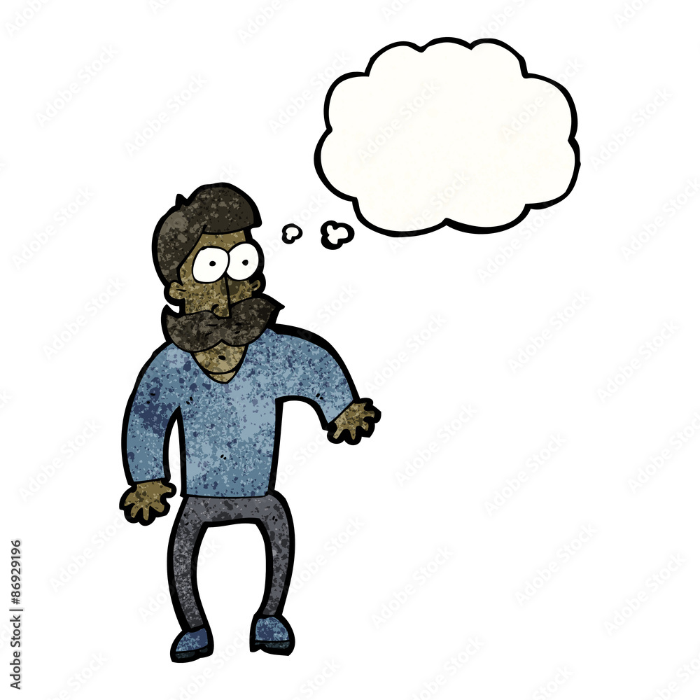 cartoon mustache man cartoon mustache man