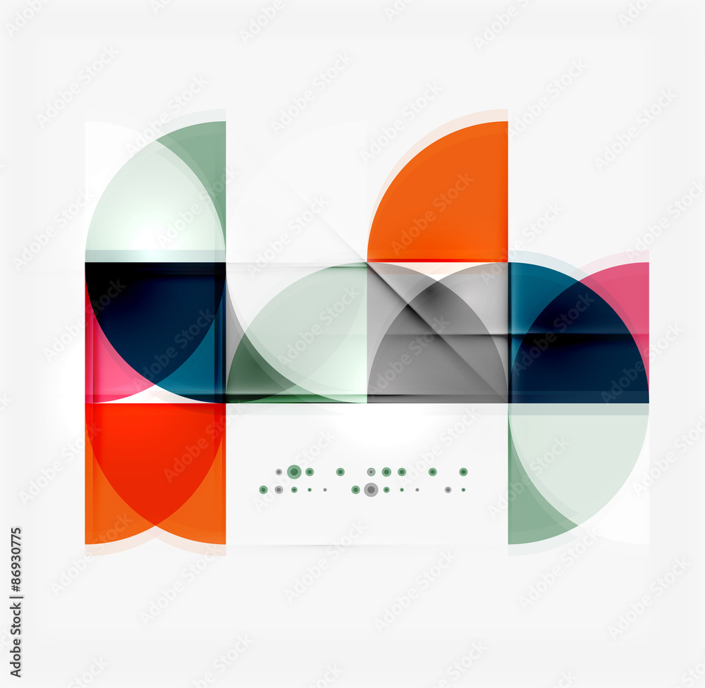 Semicircle triangle pattern Semicircle triangle pattern