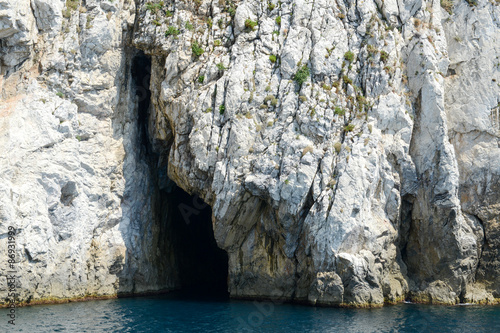 Island of tino near Portovenere, Italy