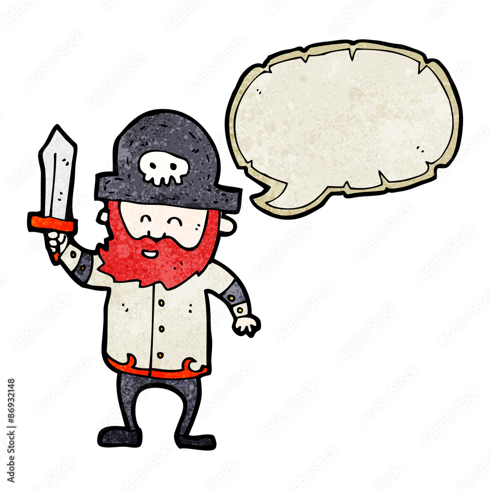 cartoonr redbeard pirate