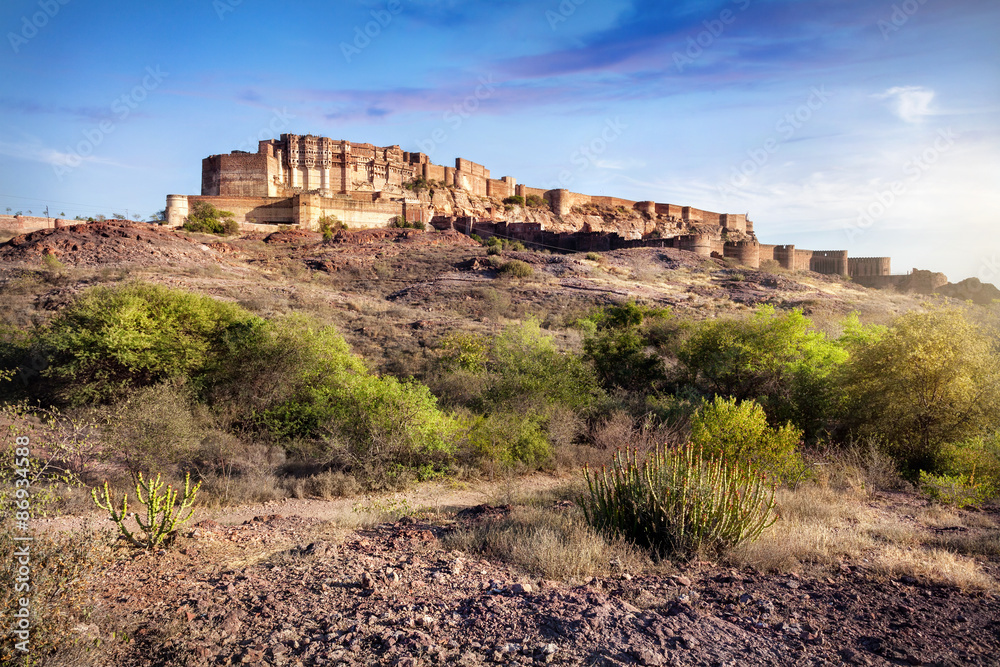 Fototapeta premium Mehrangarh fort in India
