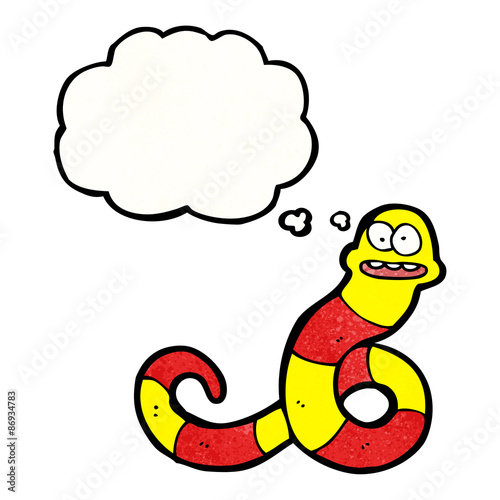 cartoon poisonous snake
