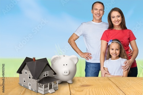 Family, House, Residential Structure. photo