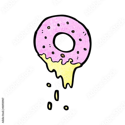 cartoon doughnut
