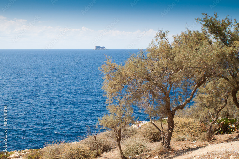 Malta-Felsenküste