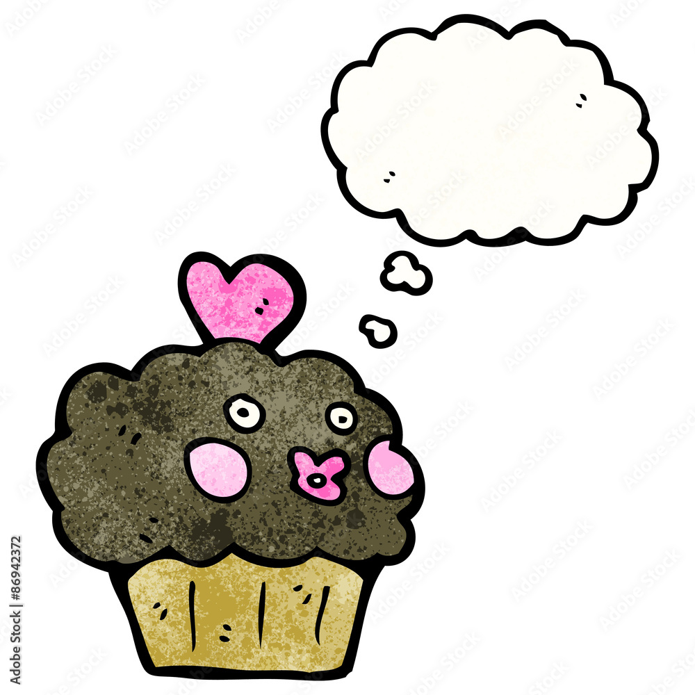 chocolate muffin cartoon chocolate muffin cartoon