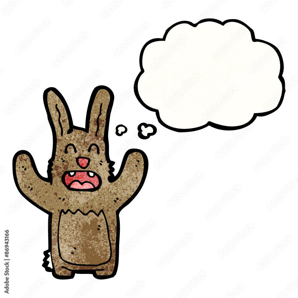 Obraz premium cartoon rabbit
