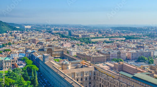 Cityscape of Rome  Italy