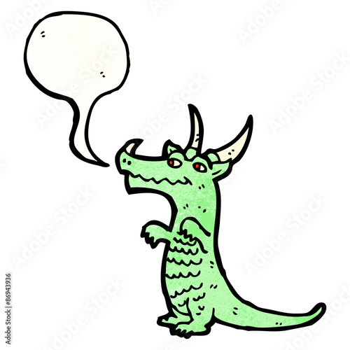 cartoon dragon