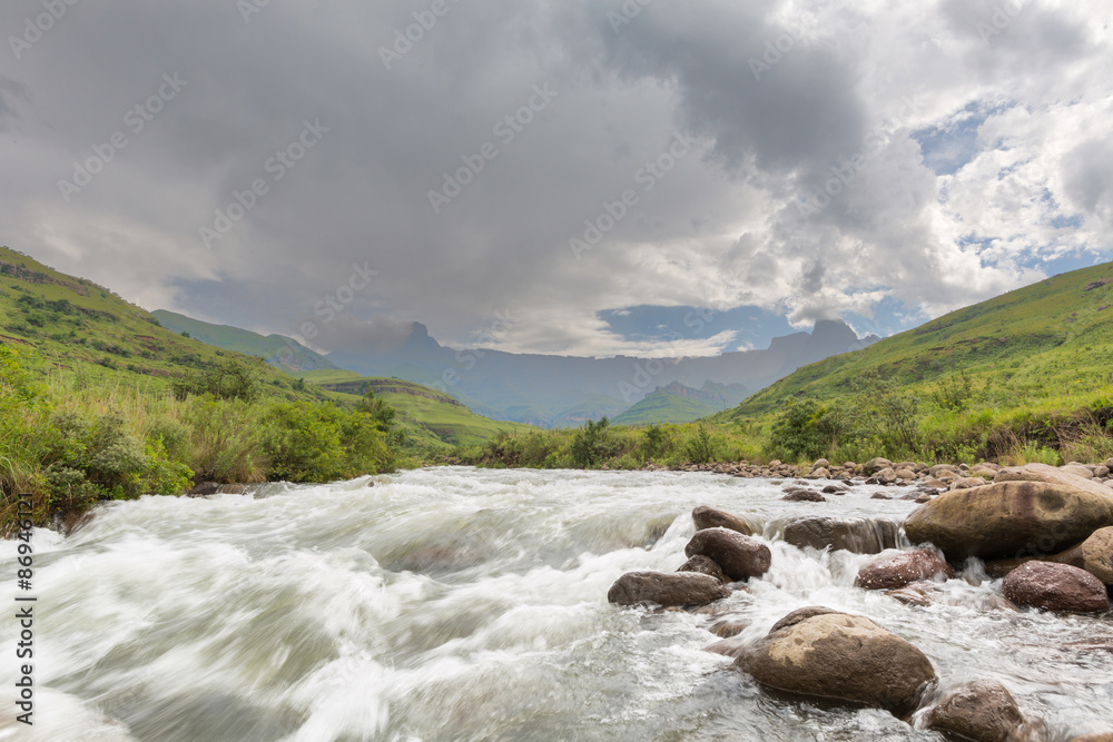 Tugela River and the Amphitheatre