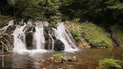 Waterfall Dokuzak in Strandja mountain, Bulgaria
 photo