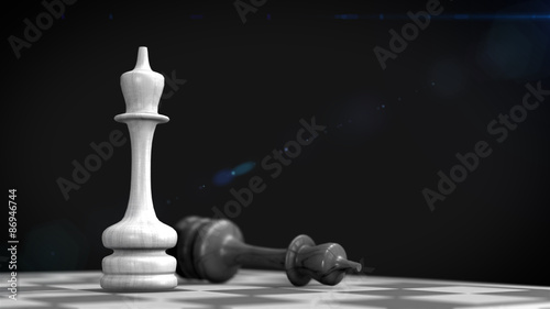 Chess figures photo