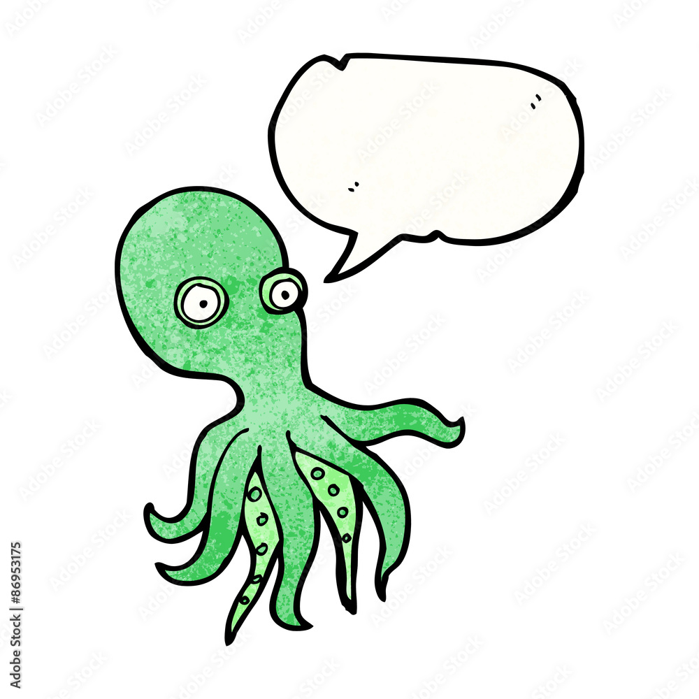 cartoon octopus